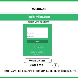 ALPHA WEB BUSINESS, WEBINAR-NIVEL BAZE