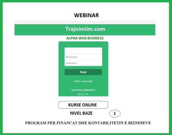 ALPHA WEB BUSINESS, WEBINAR-NIVEL BAZE