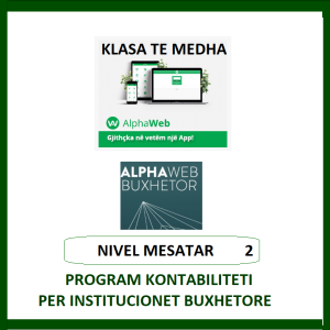 ALPHA WEB BUXHETOR, KLASE E MADHE - NIVEL MESATAR