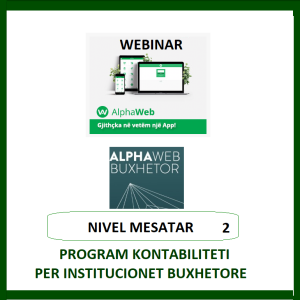 ALPHA WEB BUXHETOR, WEBINAR- NIVEL MESATAR