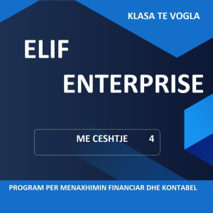 ELIF ENTERPRISE, KLASE E VOGEL- ME ORE