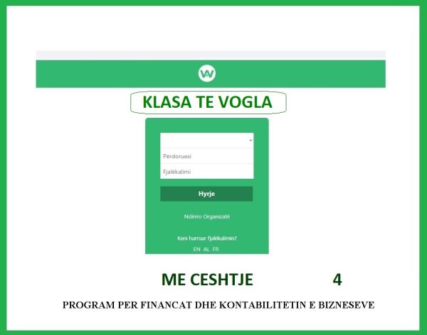 ALPHA WEB BUSINESS, KLASE E VOGEL- ME ORE