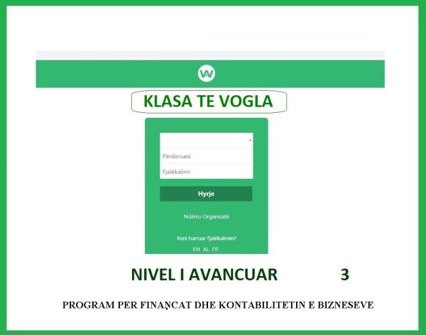 ALPHA WEB BUSINESS, KLASE E VOGEL-NIVEL I AVANCUAR