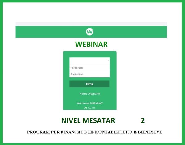 ALPHA WEB BUSINESS, WEBINAR- NIVEL MESATAR